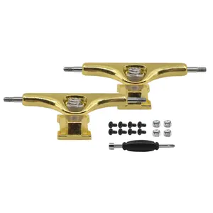 Prodigy Swerve Trucks, 34mm - Gold Colorway
