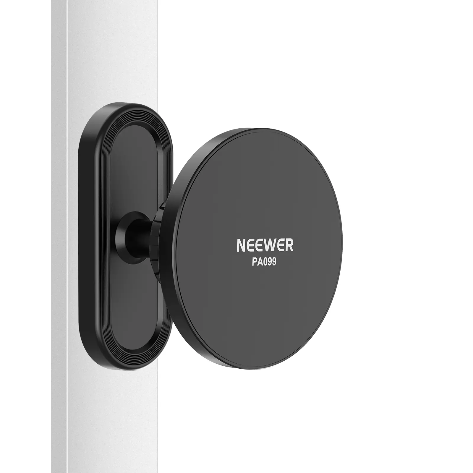 NEEWER Portable Magnetic Phone Mount with MagSafe/Universal Phone Clamp, Dual Magnetic Holder for Metal Surfaces, 360° Ball Head for Hands-Free Filming, Travel, Camping, Road Trips, Golf Cart, Gym, Compatible with iPhone & Android tiktokshopbacktoschool