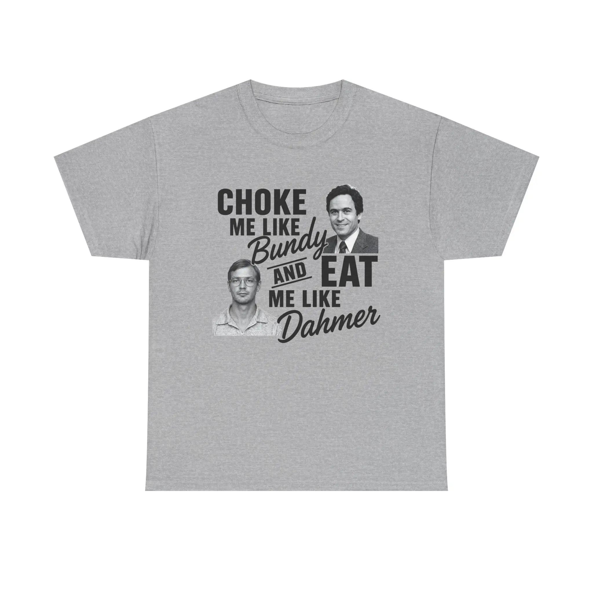 Bundy x Dahmer Shirt, Serial Killers, Dark Comedy Tee, Halloween