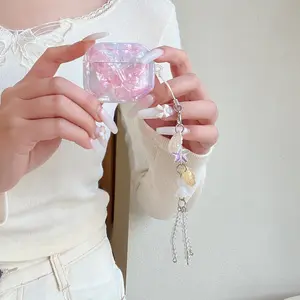 Shell Pattern Butterfly Earphone Case for Apple AirPods Pro 2/pro/4/3/2, Fashionable Women's Earphone Cover, Simple Design