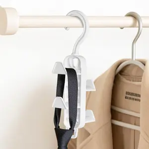No-Nail Bag Storage Rack, Closet Hanging Hook, Plastic Hooks, Wardrobe Organizer, Layered Storage, Clothes Organizing Solution