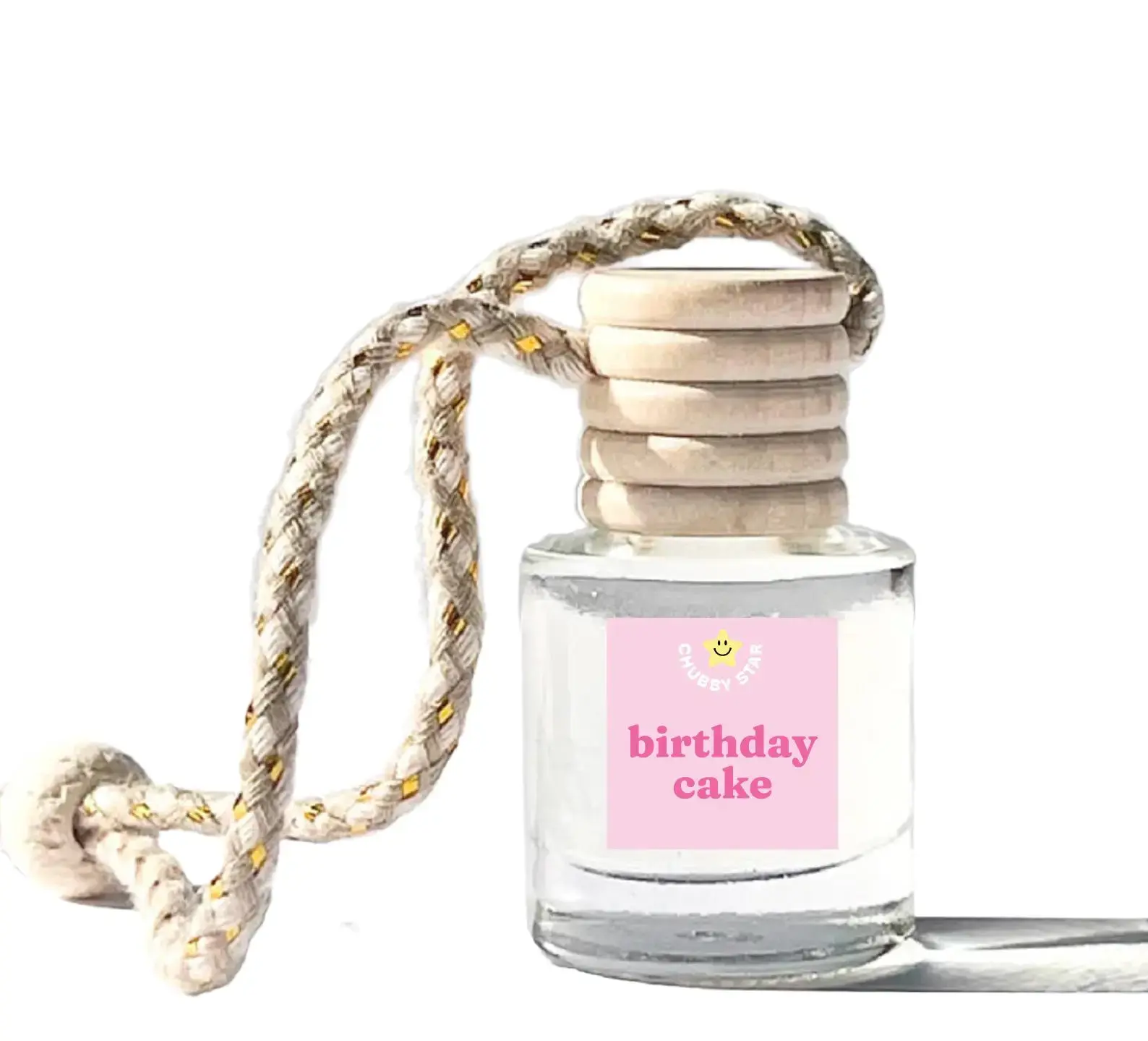 Birthday Cake Scented Car Freshener Car Diffuser - Sweet Bakery Scent for Long-Lasting Fragrance, Car Diffuser Bottle, Frosting