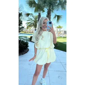 Pearl Skort Set- yellow