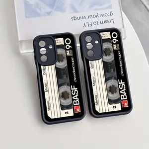 Compatible with Samsung Galaxy S26 Phone Case - Lucky Tape Pattern Phone Case for Samsung Galaxy A26 A36 A55 A35 A06 A16 A05 A14 A24 A34 A54 A15 A05S A25 A23 A33 A53 A73 A13 4G 5G Shockproof Soft TPU Back Cover