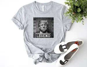 Trump Mugshot Tee, Politcal T-shirt, Donald Trump Shirt, Trump Legend Shirt, Trump's Mug Shot