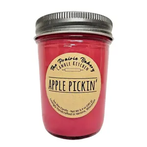Apple Pickin' | Scented Soy Wax Candle | Fall Orchard Fruity Macintosh Apple Scent | Housewarming Birthday Wedding Gift