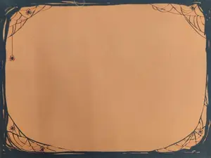 Rustic Frame Designer Printed AIDA Fabric. Canvas for embroidery with an applied background  KF-1156A