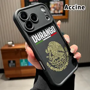 Soft Matte TPU Armor Phone Case with Durango's Emblem Glory Pattern, Lens Protection for iPhone 17 Pro Max,16 Plus,15,14,13,12,11,XR,Air E - Rugged Back Cover for Boys | Cellphone,Smartphone,Handheld Devices Accessories