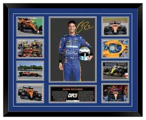 Daniel Ricciardo F1 2021 McLaren Signed Limited Edition Memorabilia