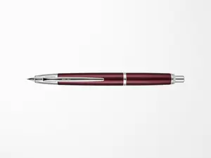 Pilot Capless Decimo Fountain Pen - Burgundy