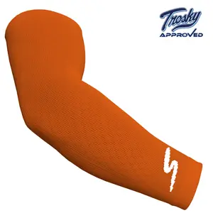 Stinger Premium Arm Sleeve - Orange Breathable Moisture-Wicking Sleeves