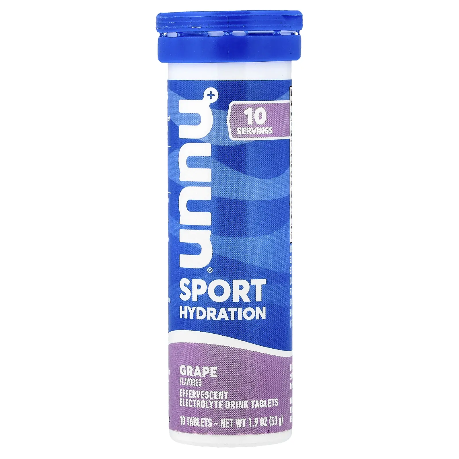 Nuun Sport Hydration, Effervescent Electrolyte Drink Tablets, Grape, 10 Tablets Nuun Sport Hydration, Effervescent Electrolyte Drink Tablets, Grape, 10 Tablets