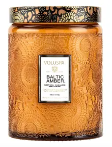 VOLUSPA BALTIC AMBER LARGE JAR CANDLE