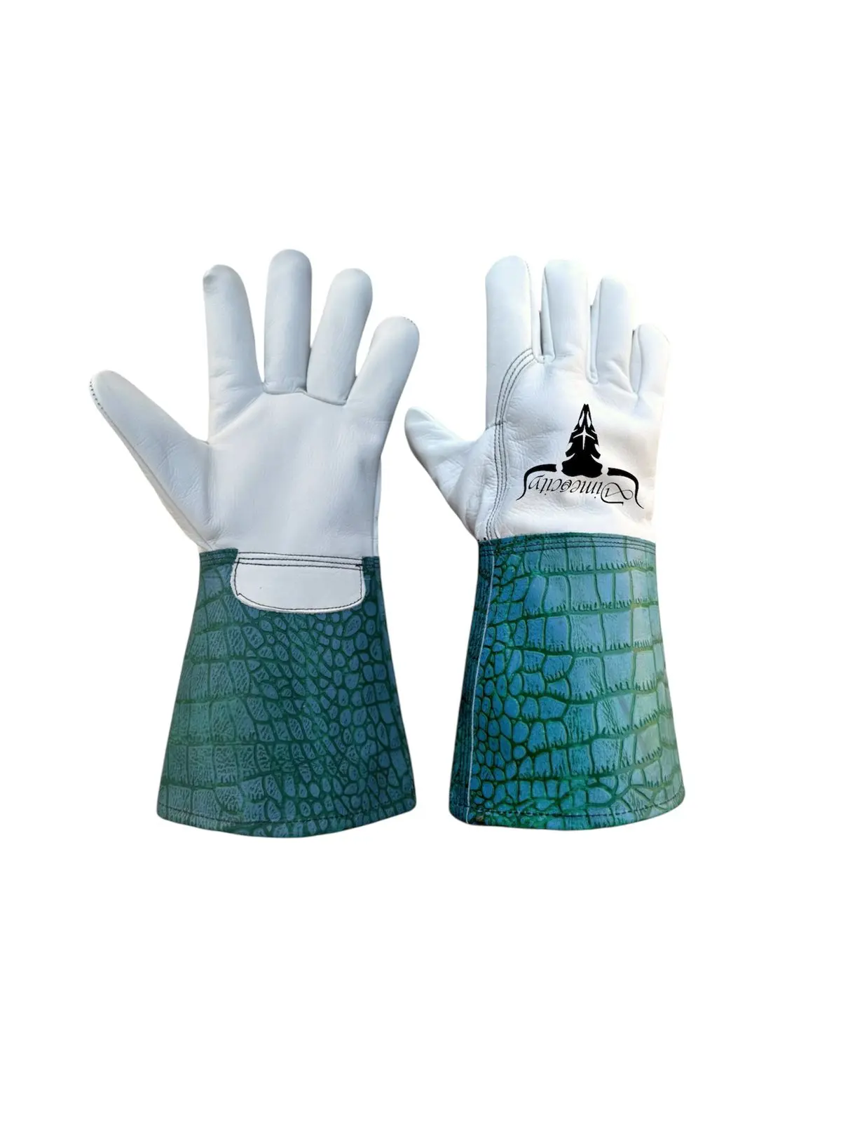 Green Caiman Welding Gloves 777's Green Caiman Welding Gloves 777's