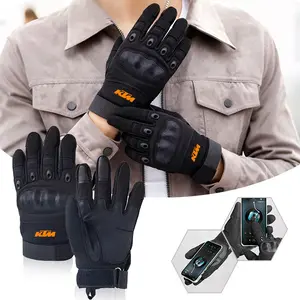 Touchscreen Motorcycle Gloves, Breathable Full-Finger Design, Ideal for Ktm Duke & Adv Models, Perfect for Summer Ride Comfort