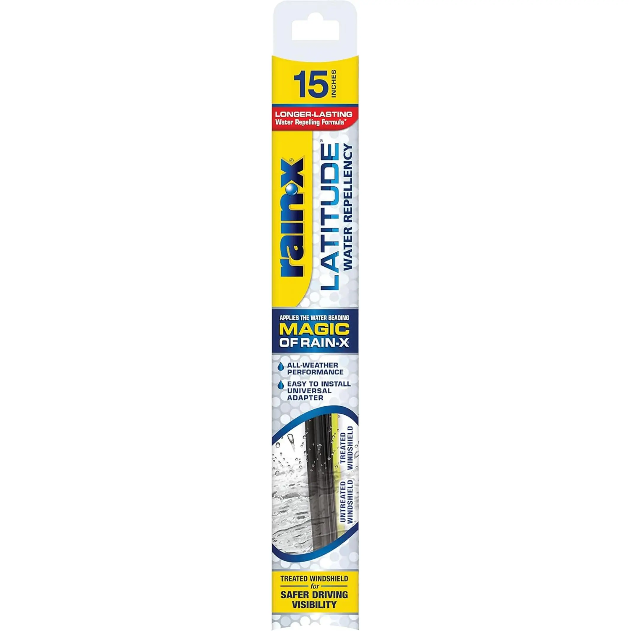 RainX  Repellency Water Repellent Wiper Blades, " Windshield Wiper, All Weather StreakFree for Enhanced Visibility w/Water Repellency Formula