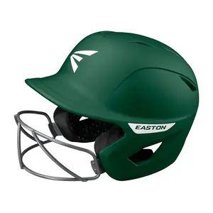 Easton Ghost Matte Batting Helmet L/XL Green, Ideal for Baseball and Softball