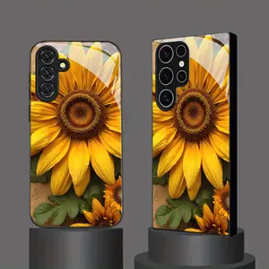 Phone Case - Sunflower Pattern Phone Case Suitable for Samsung Galaxy S26 S25 S24 S23 S22Pro S21 S20 Fe Plus Ultra Pro A56 A55 A54 A53 A52 A51 A36 A35 A34 A32 A26 A25 A24 A23 A16 A15 A14 A06 A05 A03s