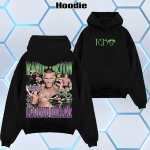 WWE 2026 - Randy Orton Legend Retro Vintage Limited Edition Wash Tee  - Unisex Tshirt - Hoodie Premium Cotton Oversized T-Shirt for Men Classic Style Clothes Menswear Soft Top, Summer Outfits, Gift For Him Her