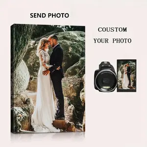 BARLEY ONE Click Shop Chat, Send Photo, Personalized Custom Canvas Prints (2:3): Photo On Canvas Transform Your Photos into Stunning Framed Wall Art Digitally Printed Photo To Canvas Ideal for Home Decor Gifts Keepsakes