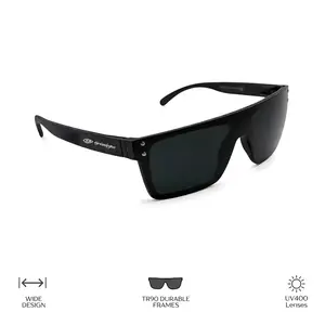 Dark Matter Handcrafted Eco-Friendly UV400 Polarized Sunglasses TR90 Durable Frames Lightweight Comfortable Trendy Statement Piece Free Case