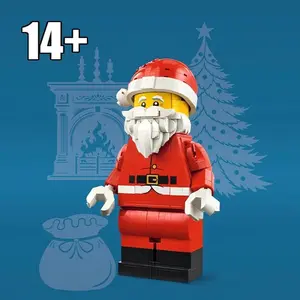 2026 New Enlarged Christmas Doll Compatible with 40820, Limited Edition Building Toy for Boys and Girls, Perfect Christmas Gift