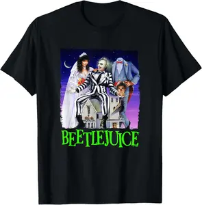 Beetlejuice Spooky Vintage T-Shirt T-Shirts Unisex Tee Shirt