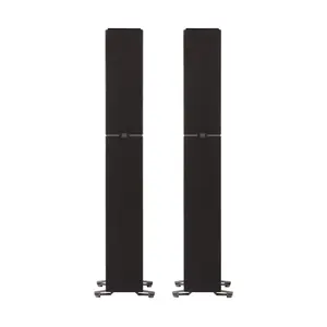 Definitive Technology Dymension DM60 Mid-Size Tower Audio Speakers (Pair, Black) - Adjustable Bipolar Arrays, 4 BDSS Mid/Bass Woofers, Tweeter, 3XR Architecture, 8" Dual Radiators