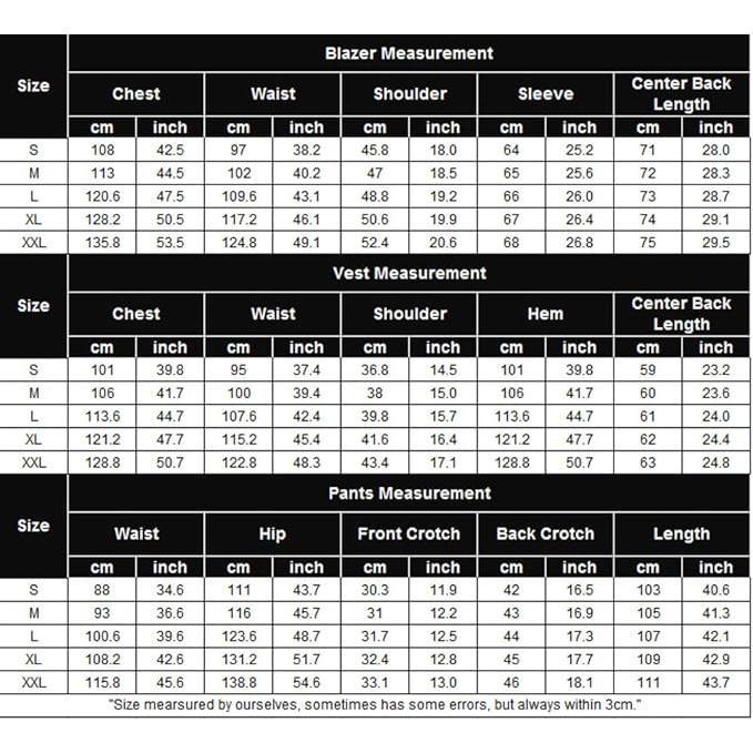 COOFANDY Men's Casual Formal 3 Pieces Blazer Suit Slim Fit Tuxedo Set One Button Jacket Vest Pants with Tie Menswear Soft Classic Fabric  Overalls Pocket Underwear Formal Wear