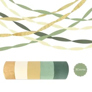 Solid Color Streamer, Party Decoration Streamer, Party Decoration Supplies for Birthday Wedding Baby Shower, Gifts