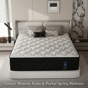 MRH 10"12"14" Twin, Full, Queen, King Boxed Memory Foam Mattress Medium Firm Soft & Comfortable sweet night hybrid bed modern Mattress Outdoorfun