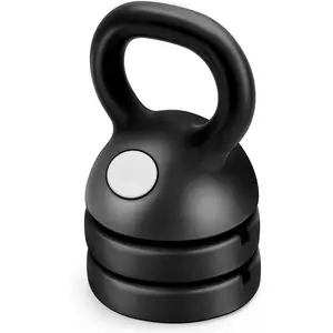 Adjustable Kettlebell Weight Set: 3-in-1 Kettlebells (5lbs 8lbs 12lbs) for  Gym Full- Workout Strength   | Good for Beginners