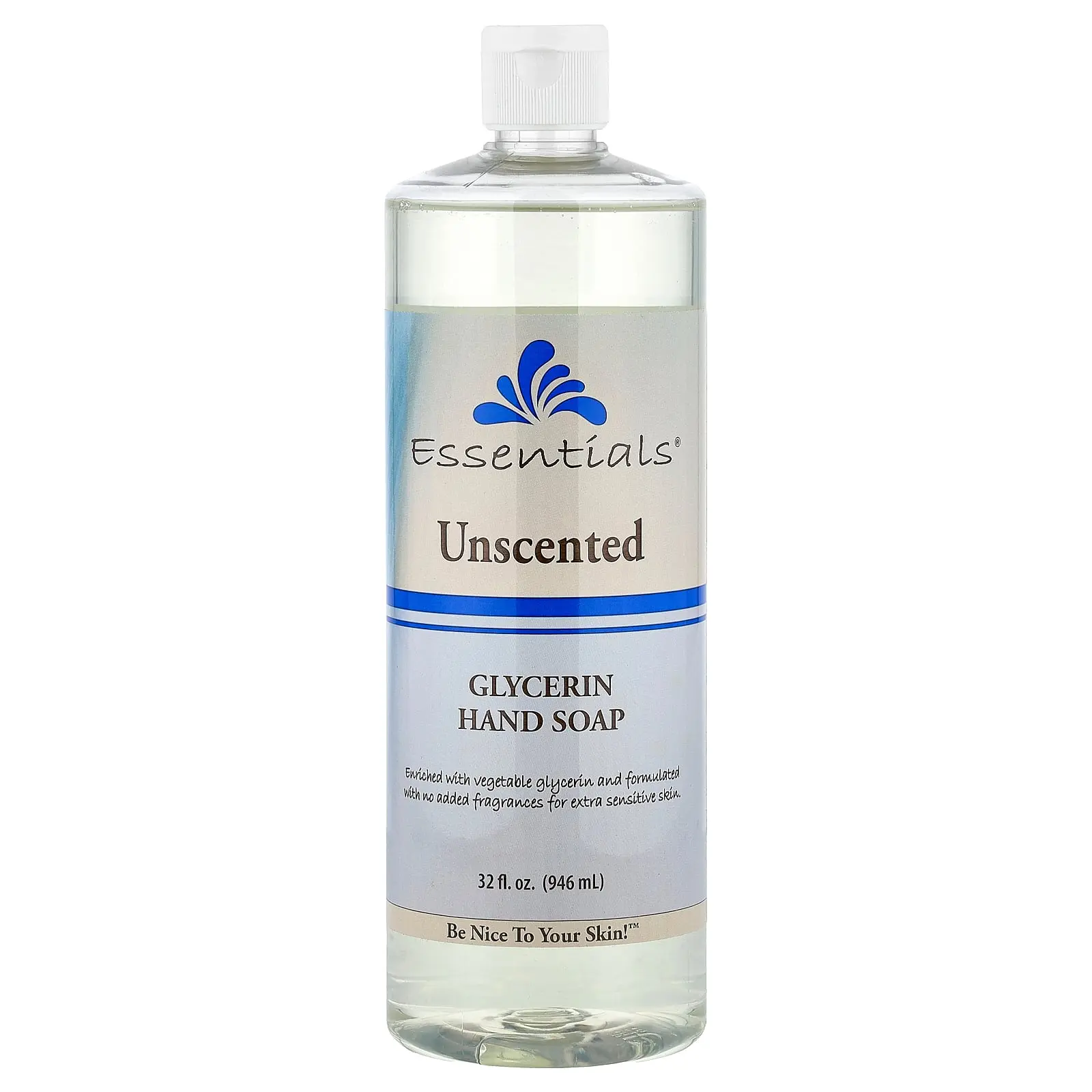 Clearly Natural Essentials®, Glycerin Hand Soap, Unscented, 32 fl oz (946 ml)