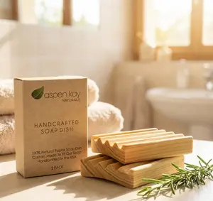 Handcrafted Soap Dish (2 pack)