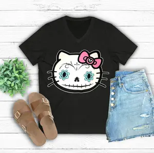 Mommy and Me Skull Kitty Top for Women, Infants, and Kids - Women's Clothing - Womenswear