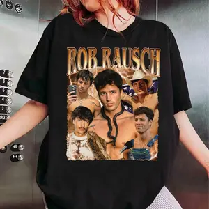 Rob Rausch The Traitors Retro T-shirt – Reality TV Star Sweatshirt – Unisex Casual Hoodie