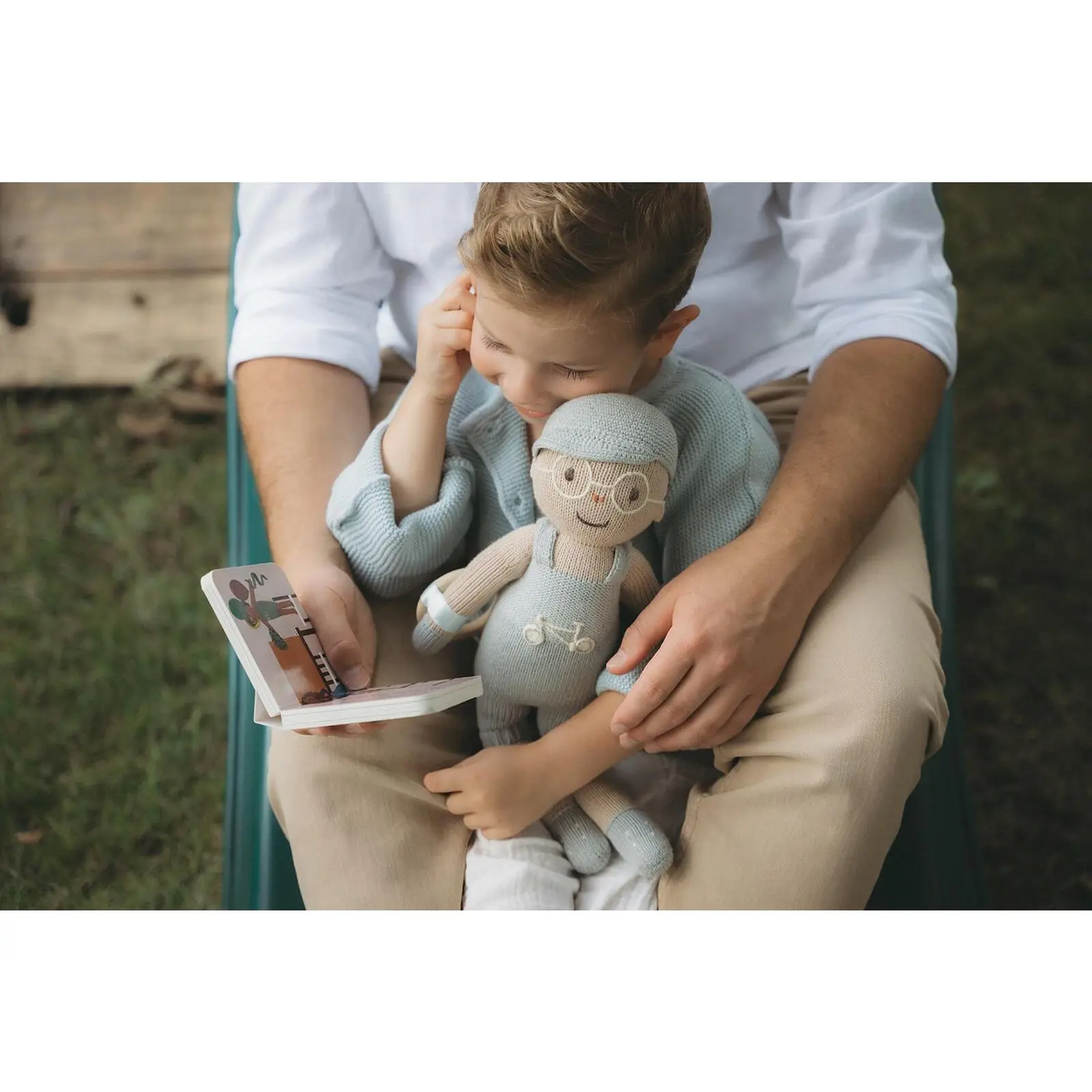 Arlo: Knit Doll & Teether + Includes a Free Storybook!