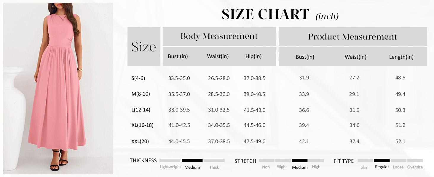 PrettyGarden Summer Maxi Dresses for Women Sleeveless A Line Flowy Long Casual Sundress Wedding Guest Fashion Clothing