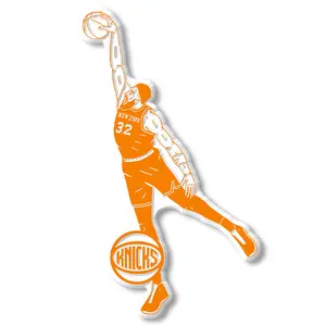 New York Knicks Karl-Anthony Towns by Classic Magnets, 5.1" x 2.9"
