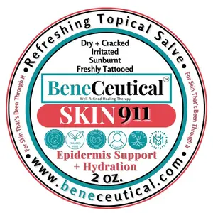 Skin 9 1 1 Topical Salve 2oz Epidermis Support and Hydration For Skin That's Been Through It