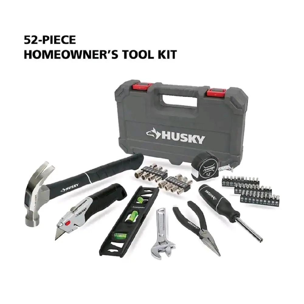 Husky 52-Piece Homeowner's Tool Kit