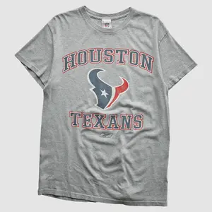 Houston Texans Reebok 2000s T-Shirt - Gray - S