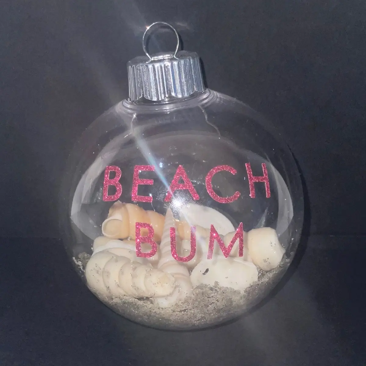 Beach Bum Ornament - Christmas Ornament - Beach Ornament Chirstams