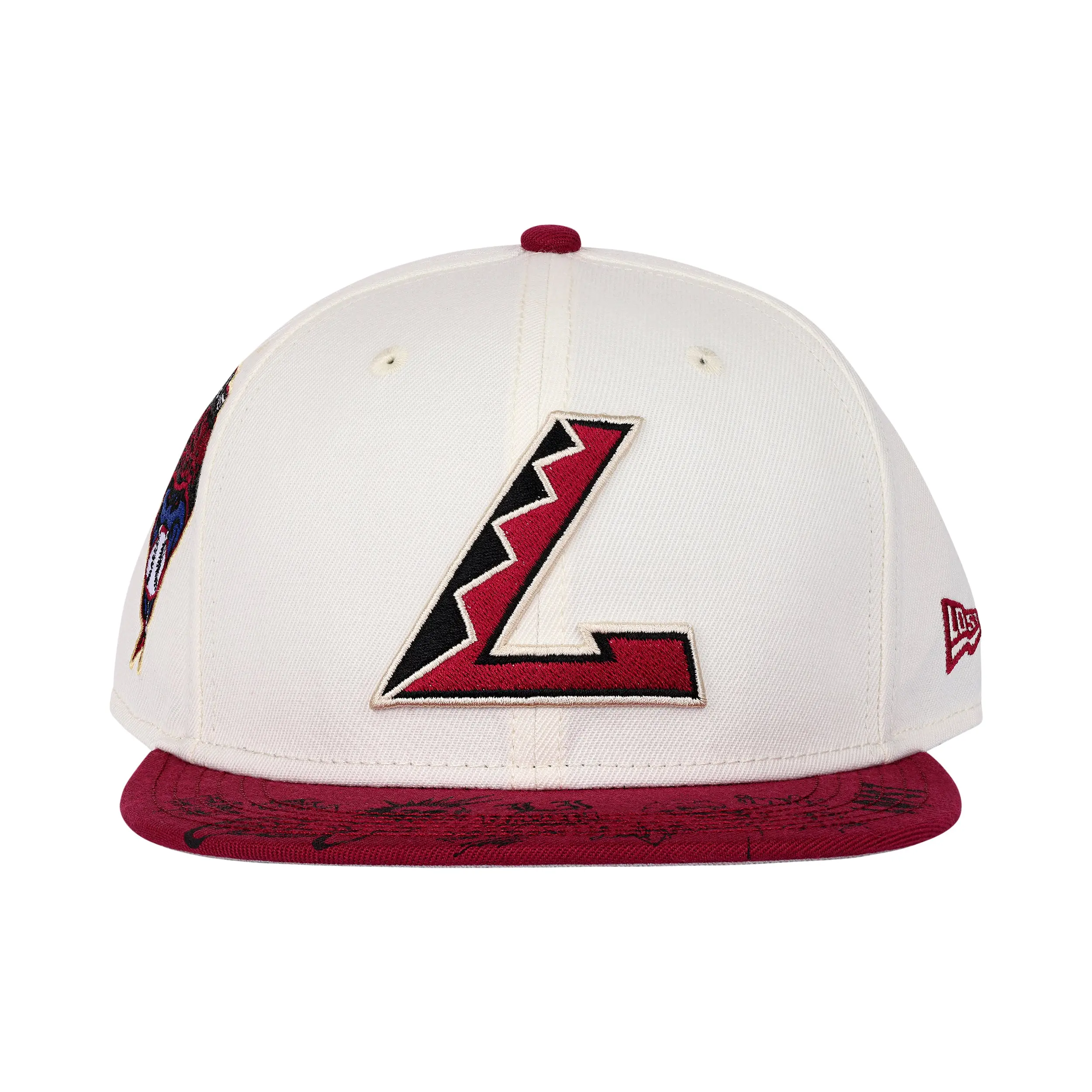 Cream Diamondback Lost Fitted