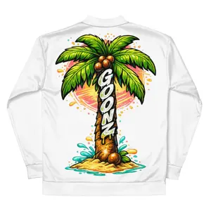White DCG Bomber Jacket