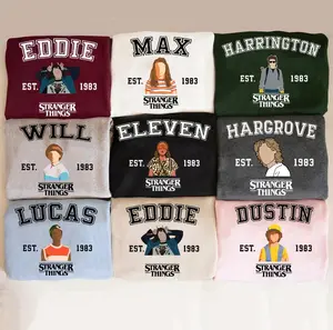 Stranger Characters All Team Shirt,ST SS4 Shirt,Steve,Max,Eleven Tee,ST SS4 Merch,Steve Harrington,Dustin Henderson,Eddie,All Charachter tee