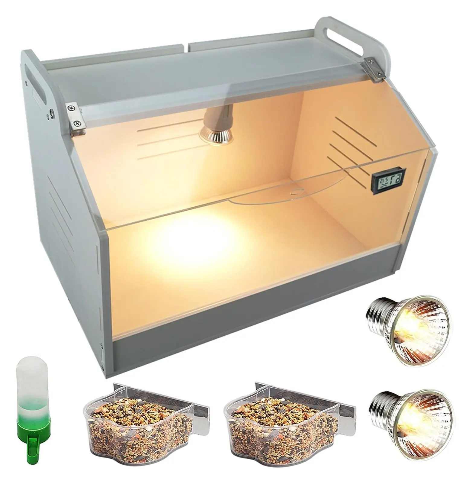 Intelligent Brooder Box for 10-15 Newborn Chicks Quail Birds Egg IncubatorGift
