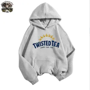 Twisted Tea Hoodie, Hard Iced Tea Logo Design, Cozy Unisex Hoodie for Casual Wear, For Men And Women, Team BDK Menswear Sweatshirts Tops Pullover Long Sleeve T-Shirt Sweatshirt and Hoodie