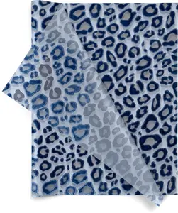 Blue Leopard Print 20x30 Design Tissue Paper