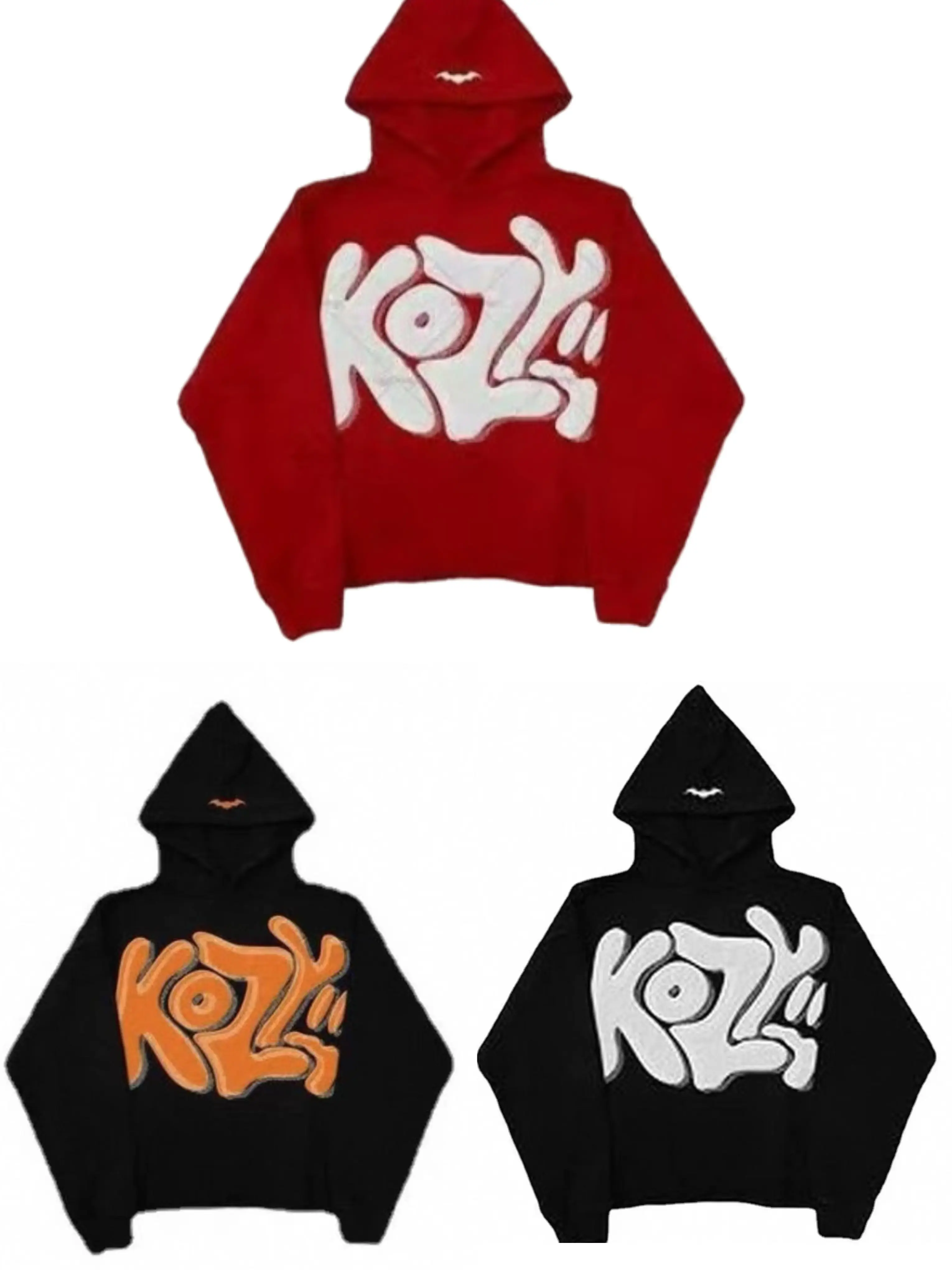 Bat Graphic Hoodie! Unisex 90s Retro Pullover - Funny Cartoon Streetwear Hoodies - Cozy Fleece Gift For Him Casual Cotton，fashion essential hoodies，Fleece-lined christmas gifts for bf，tiktok shop deals ， christmas sweatshirts